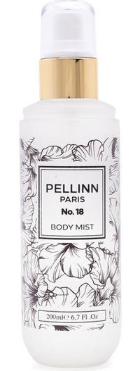 Pellinn Paris No.18 Çiçeksi-Oryantal Hyalüronik Asit İçeren Nemlendiricili Kadın Vücut Spreyi 200 ml
