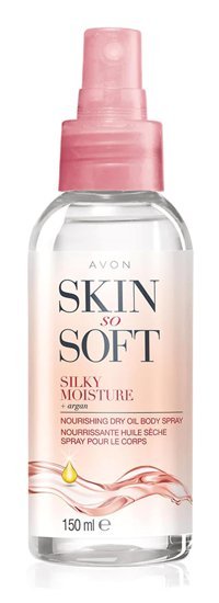 Avon Skin So Soft Silky Argan Yağı Nemlendiricili Kadın Vücut Spreyi 150 ml