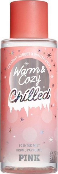 Victoria's Secret Pink Warm & Cozy Chilled Meyvemsi Kadın Vücut Spreyi 250 ml