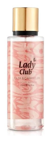 Lady Club Çarkıfelek-Çilek Kadın Vücut Spreyi 250 ml