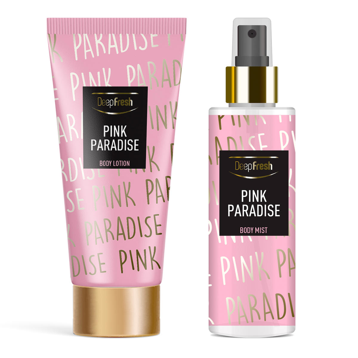 Deepfresh Pink Paradise Fresh Nemlendiricili Kadın Vücut Spreyi 200 ml