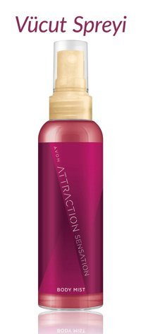 Avon Attraction Sensation Çiçeksi Kadın Vücut Spreyi 100 ml