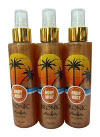 İronic Amber Simli Kadın Vücut Spreyi 3x150 ml