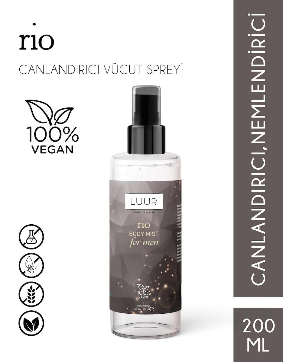 Luur Cosmetics & More Rio Meyvemsi Erkek Vücut Spreyi 200 ml