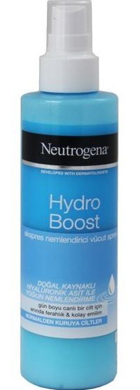 Neutrogena Hydro Boost Fresh Hyalüronik Asit İçeren Nemlendiricili Kadın Vücut Spreyi 200 ml