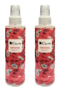 Cecile Crystal Çiçeksi Kadın Vücut Spreyi 150 ml