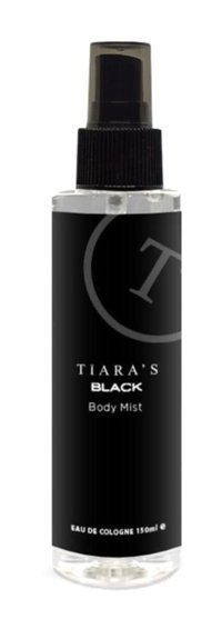 Tiara's Black For Men Aromatik Erkek Vücut Spreyi 150 ml