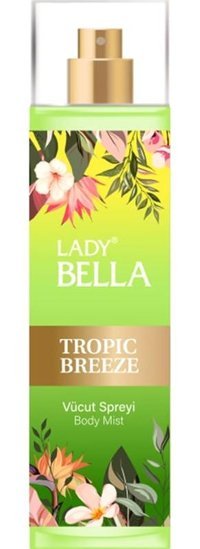 Lady Bella Tropic Breeze Aromatik Kadın Vücut Spreyi 200 ml