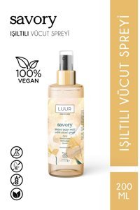 Luur Cosmetics & More Savory Meyvemsi Simli Kadın Vücut Spreyi 200 ml