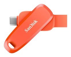 Sandisk Phone Drive SDDDC6-512G-G46NO Mini Çift Taraflı USB 3.2 Gen 1 Type A-Type C 512 GB Flash Bellek Turuncu