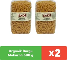 Sade Organik Burgu Makarna 2x500 gr