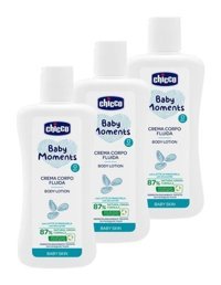 Chicco Baby Moment Konak Önleyici Göz Yakmayan Hipoalerjenik Yenidoğan Hassas Ciltler İçin Bebek Şampuanı 3x200 ml