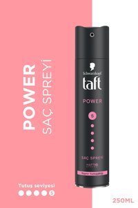 Schwarzkopf Taft Power Sabitleyici Islak Görünümlü Provitaminli Ekstra Güçlü Saç Spreyi 250 ml
