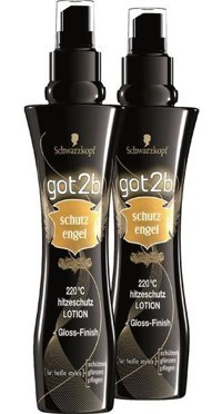 Schwarzkopf Got2B - Guardian Angel Isıdan Koruyucu Islak Görünümlü Keratinli Güçlü Saç Spreyi 2x200 ml