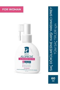 Alopecia Anti Hair Loss Şekillendirici Islak Görünümlü Keratinli Güçlü Saç Spreyi 60 ml