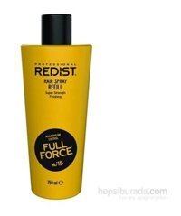 Redist Full Force No: 51 Şekillendirici Islak Görünümlü Provitaminli Ekstra Güçlü Saç Spreyi 750 ml