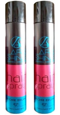 Lara Shine For Bun Şekillendirici Islak Görünümlü Keratinli Güçlü Saç Spreyi 400 ml