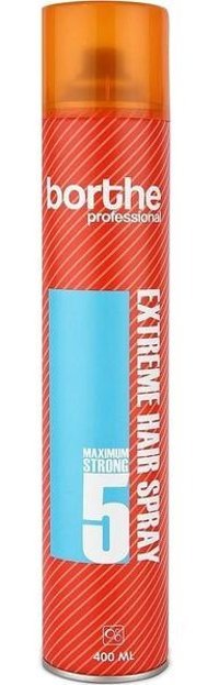 Borthe Maximum No: 5 Şekillendirici Islak Görünümlü Keratinli Saç Spreyi 400 ml