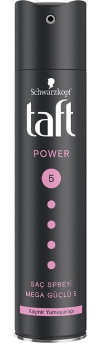 Schwarzkopf Taft Power No: 5 Şekillendirici Islak Görünümlü Provitaminli Saç Spreyi 250 ml