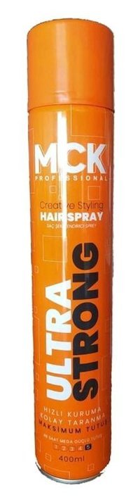Mck Şekillendirici Islak Görünümlü Keratinli Ekstra Güçlü Saç Spreyi 3x400 ml