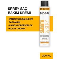 Syoss Smooth & Silky Besleyici Islak Görünümlü Provitaminli Hafif Saç Spreyi 200 ml