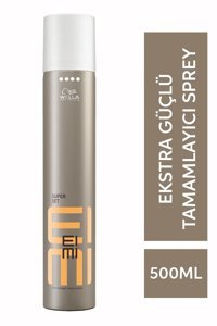 Wella Professionls Eimi Super Set Isıdan Koruyucu Islak Görünümlü Provitaminli Güçlü Saç Spreyi 500 ml