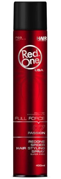 Red One Passion Spider Şekillendirici Islak Görünümlü Provitaminli Orta Saç Spreyi 400 ml
