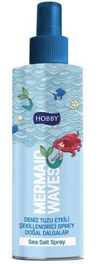 Hobby Mermaid Waves Şekillendirici Islak Görünümlü Deniz Tuzlu Güçlü Saç Spreyi 250 ml