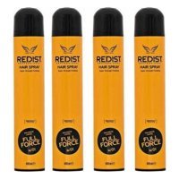 Redist Full Force No: 01 Şekillendirici Islak Görünümlü Provitaminli Saç Spreyi 4x400 ml