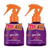 Schwarzkopf Got2B - 4 Days Şekillendirici Islak Görünümlü Keratinli Güçlü Saç Spreyi 2x400 ml