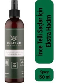 Ashley Joy İnce Telli Saçlar İçin Dolgunlaştırıcı Islak Görünümlü Keratinli Güçlü Saç Spreyi 150 ml