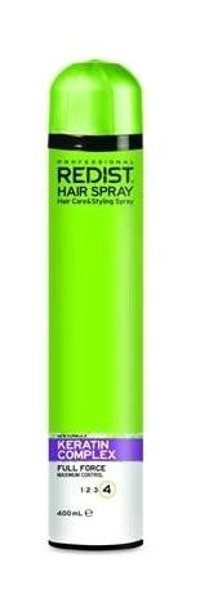 Redist Full Force No: 4 Şekillendirici Islak Görünümlü Keratinli Saç Spreyi 400 ml