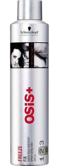 Schwarzkopf Osis Freeze Fix Sabitleyici Islak Görünümlü Provitaminli Güçlü Saç Spreyi 300 ml