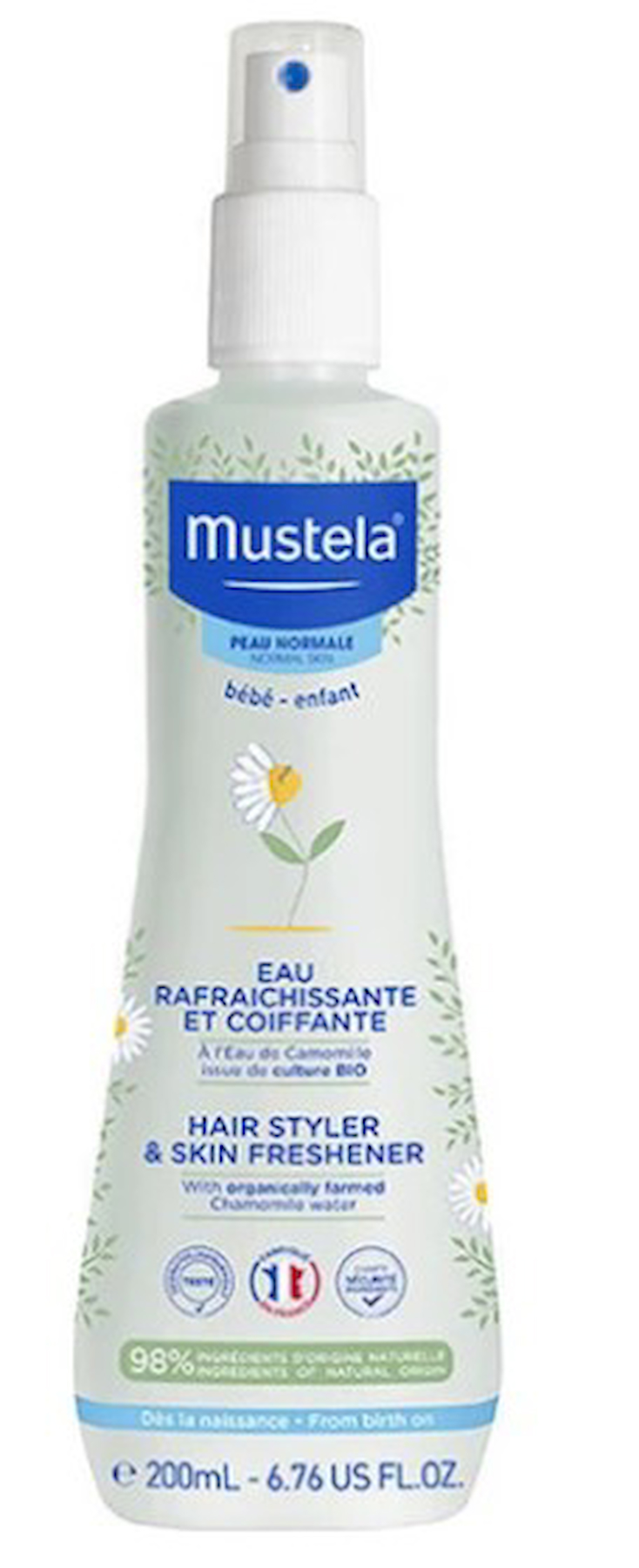 Mustela Şekillendirici Islak Görünümlü Provitaminli Orta Saç Spreyi 200 ml