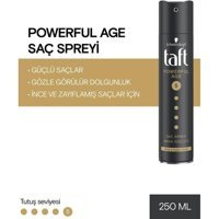 Schwarzkopf Taft Powerful Age No: 5 Dolgunlaştırıcı Islak Görünümlü Provitaminli Saç Spreyi 250 ml