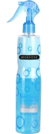 Morfose Two Phase Kolay Tarama Islak Görünümlü Kolajenli Hafif Saç Spreyi 400 ml