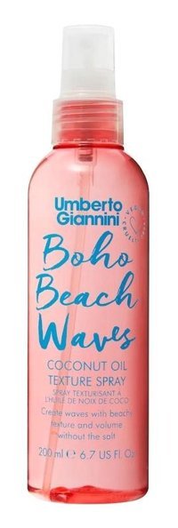 Umberto Boho Beach Waves Güneş Koruyucu Islak Görünümlü Hindistan Cevizi Yağlı Hafif Saç Spreyi 200 ml