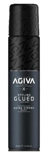 Agiva Styling Glued Exstra Dolgunlaştırıcı Islak Görünümlü Keratinli Ekstra Güçlü Saç Spreyi 400 ml