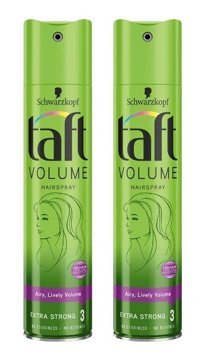 Schwarzkopf Taft Sabitleyici Islak Görünümlü Provitaminli Güçlü Saç Spreyi 2x250 ml