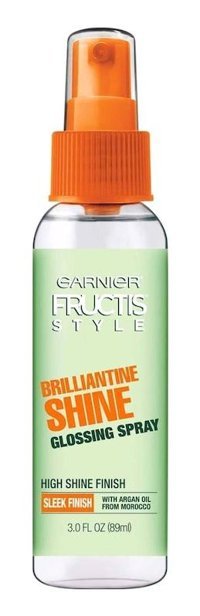 Garnier Fructis Brilliantine Shine Şekillendirici Islak Görünümlü Keratinli Güçlü Saç Spreyi 89 ml