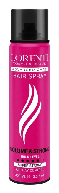 Lorenti Dolgunlaştırıcı Islak Görünümlü Keratinli Güçlü Saç Spreyi 400 ml