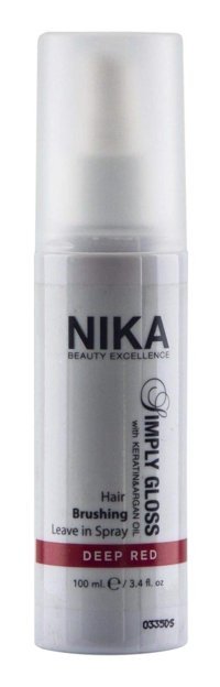 Nika Simply Gloss Parlaklık Veren Islak Görünümlü Argan Yağlı Hafif Saç Spreyi 100 ml