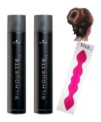 Schwarzkopf Silhouette Sabitleyici Islak Görünümlü Provitaminli Güçlü Saç Spreyi 2x500 ml