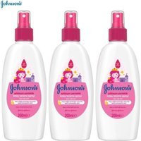 Johnson´S Baby Kolay Tarama Islak Görünümlü Keratinli Güçlü Saç Spreyi 3x200 ml