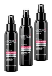 Avon Colour Collection Isıdan Koruyucu Islak Görünümlü Keratinli Güçlü Saç Spreyi 3x100 ml