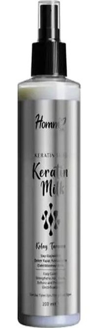 Homm Bitkisel Milk Şekillendirici Islak Görünümlü Keratinli Güçlü Saç Spreyi 200 ml