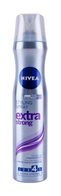 Nivea No: 4 Şekillendirici Islak Görünümlü Keratinli Ekstra Güçlü Saç Spreyi 250 ml