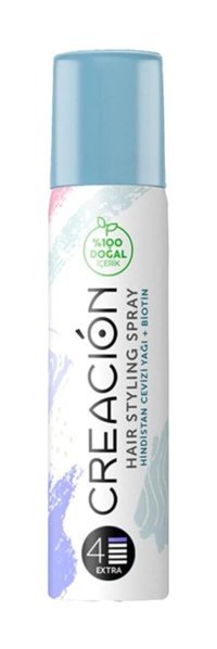 Creacion No: 4 Besleyici Islak Görünümlü Biotin Yüksek Saç Spreyi 200 ml