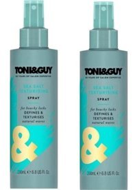 Toni & Guy Texturising Şekillendirici Islak Görünümlü Deniz Tuzlu Hafif Saç Spreyi 2x200 ml
