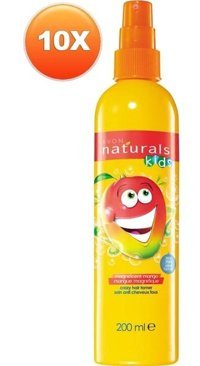 Avon Naturals Kids Şekillendirici Islak Görünümlü Keratinli Güçlü Saç Spreyi 10x200 ml